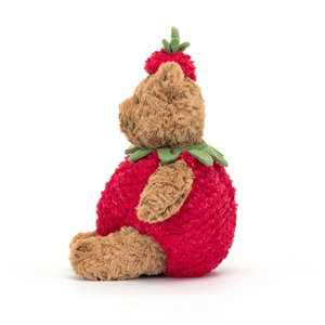 Jellycat Bartholomew Bear Strawberry - Medium